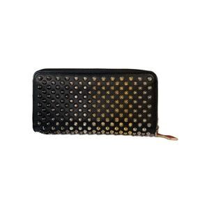 Christian Louboutin Studded Leather Long Wallet